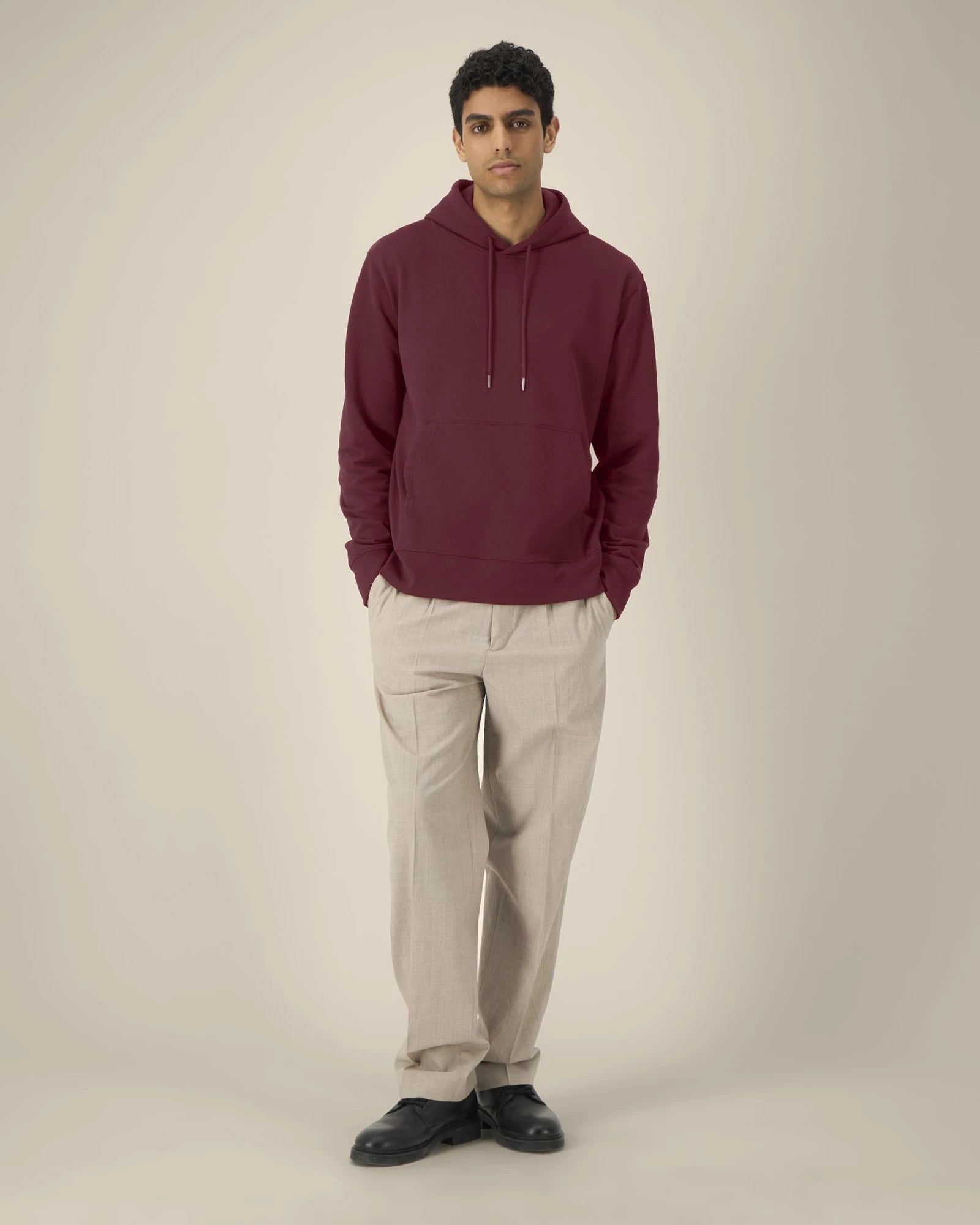 Sweatshirt recycelt Damen Gamechanger zum Personalisieren - Bordeaux