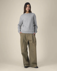 Sweatshirt unisex Baumwolle Stanley/Stella zum Personalisieren - Mélange Grau