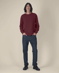 Sweatshirt unisex Baumwolle Stanley/Stella zum Personalisieren - Bordeaux