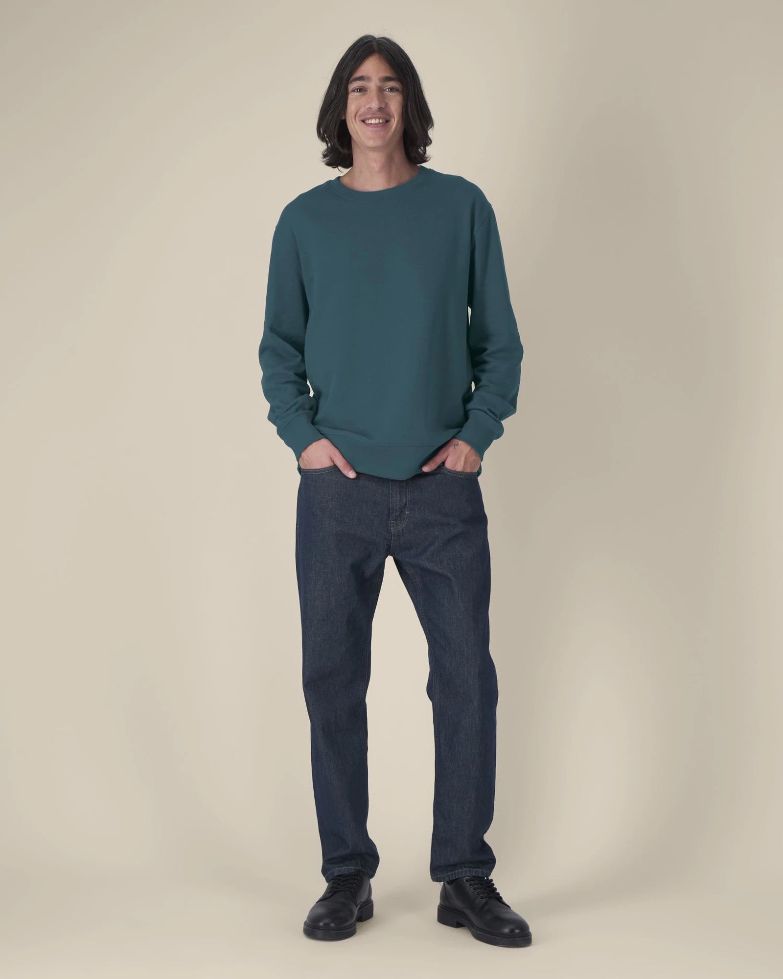 Sweatshirt unisex Baumwolle Stanley/Stella zum Personalisieren - 57