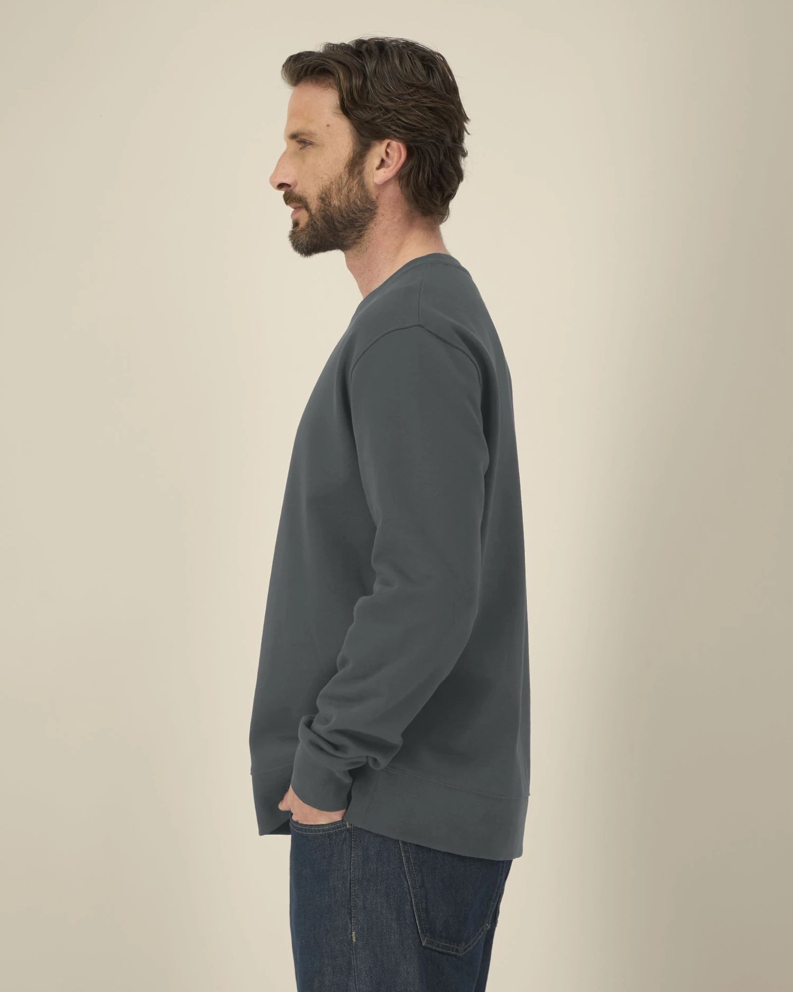 Sweatshirt unisex Baumwolle Stanley/Stella zum Personalisieren - 72