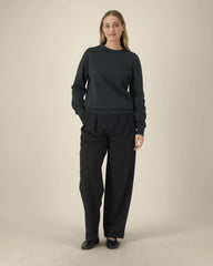 Sweatshirt unisex Baumwolle Stanley/Stella zum Personalisieren - Schwarz