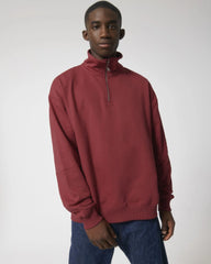 Sweatshirt Bio-Baumwolle Stanley/Stella Miller zum Personalisieren - Rote Erde