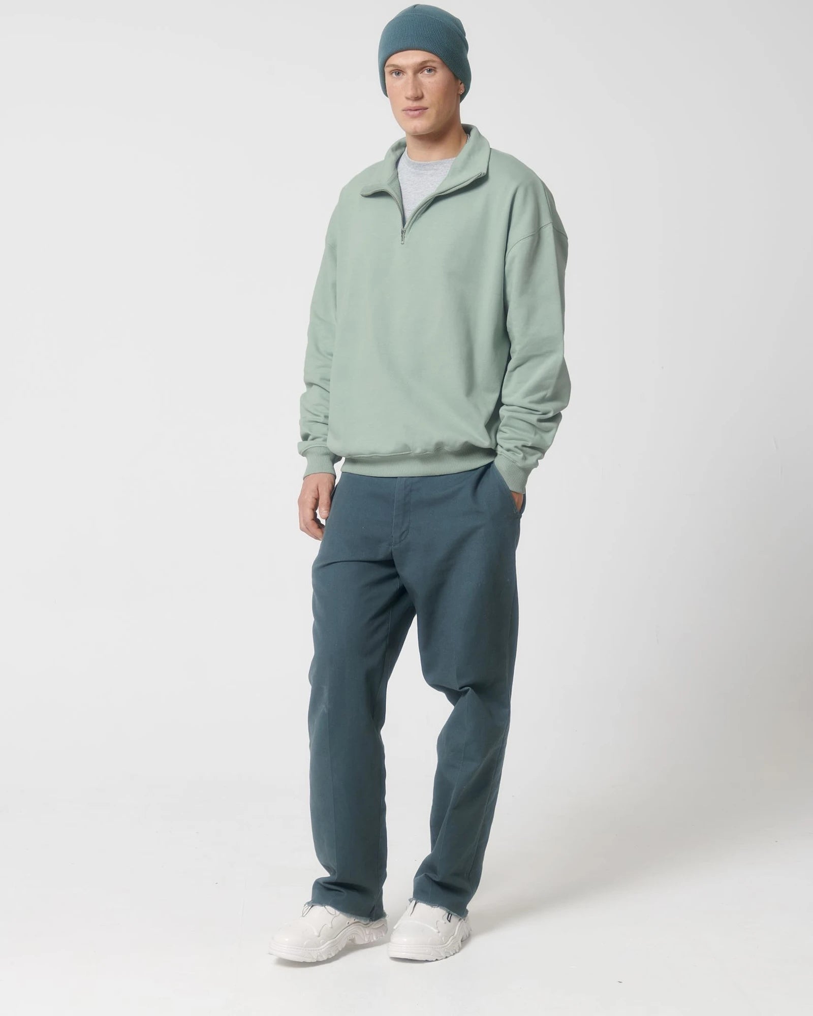 Sweatshirt Bio-Baumwolle Stanley/Stella Miller zum Personalisieren - 14