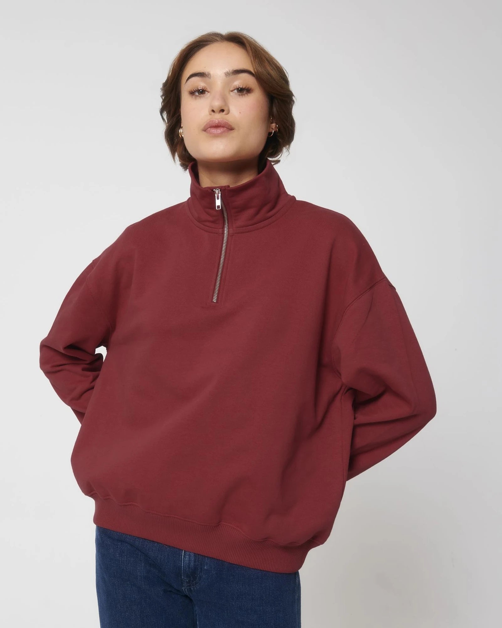 Sweatshirt Bio-Baumwolle Stanley/Stella Miller zum Personalisieren - 12