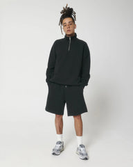 Sweatshirt Bio-Baumwolle Stanley/Stella Miller zum Personalisieren - Schwarz