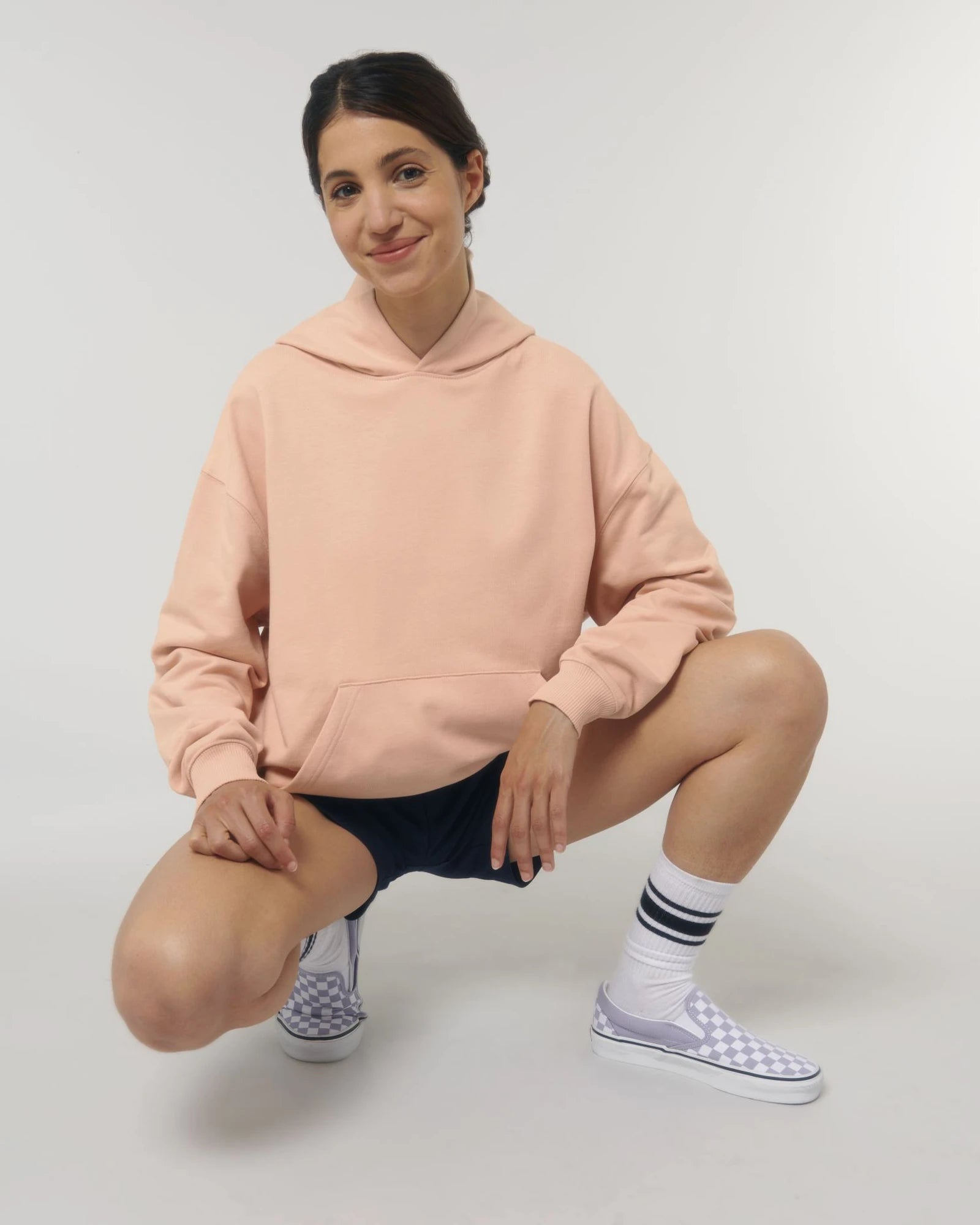 Hoodie Bio-Baumwolle Stanley/Stella Cooper zum Personalisieren - Frisches Pfirsich