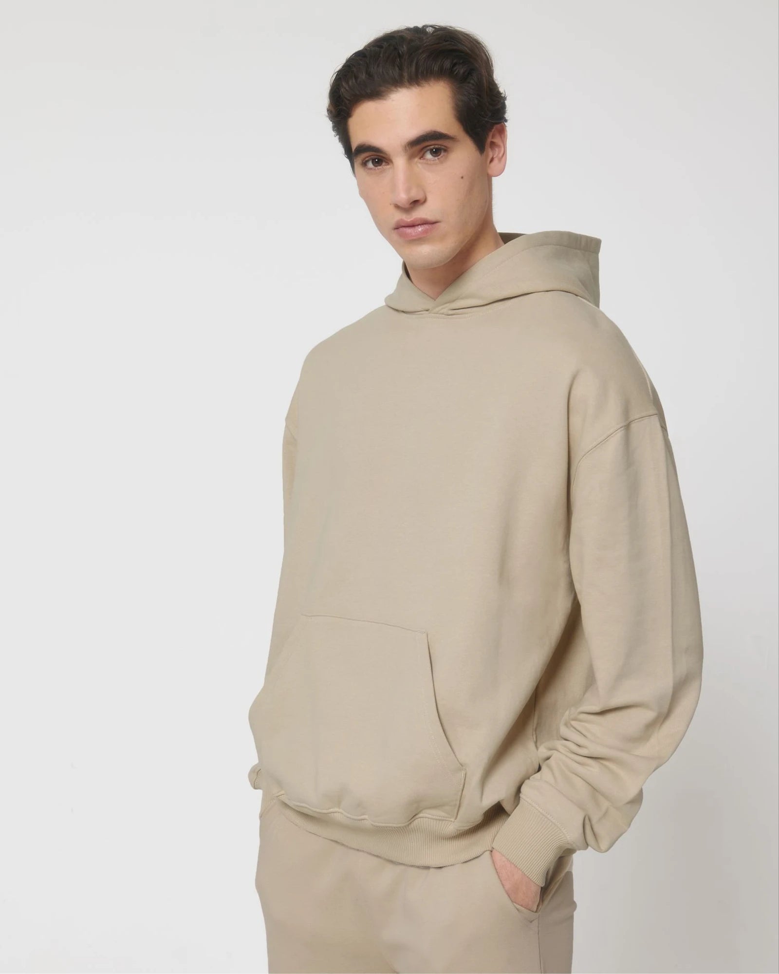 Hoodie Bio-Baumwolle Stanley/Stella Cooper zum Personalisieren - Wüstensand