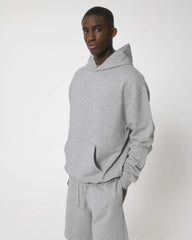 Hoodie Bio-Baumwolle Stanley/Stella Cooper zum Personalisieren - Mélange Grau