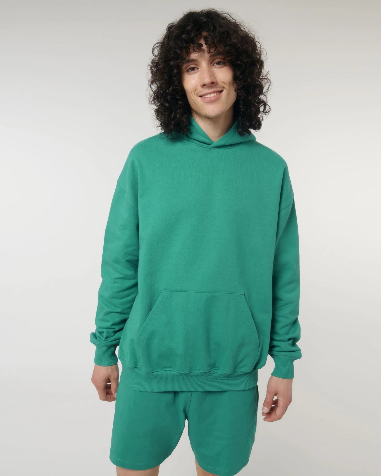 Hoodie Bio-Baumwolle Stanley/Stella Cooper zum Personalisieren - Gehe Grün