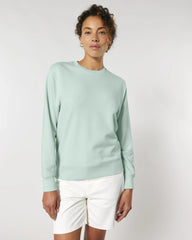 Sweatshirt Bio-Baumwolle Stanley/Stella Matcher zum Personalisieren - Karibisches Blau