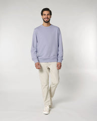 Sweatshirt Bio-Baumwolle Stanley/Stella Matcher zum Personalisieren - Lavendel