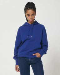 Hoodie Bio-Baumwolle Stanley/Stella Slammer zum Personalisieren - Arbeiter Blau