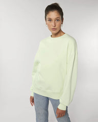 Sweatshirt Bio-Baumwolle Stanley/Stella Radder zum Personalisieren - Stängelgrün