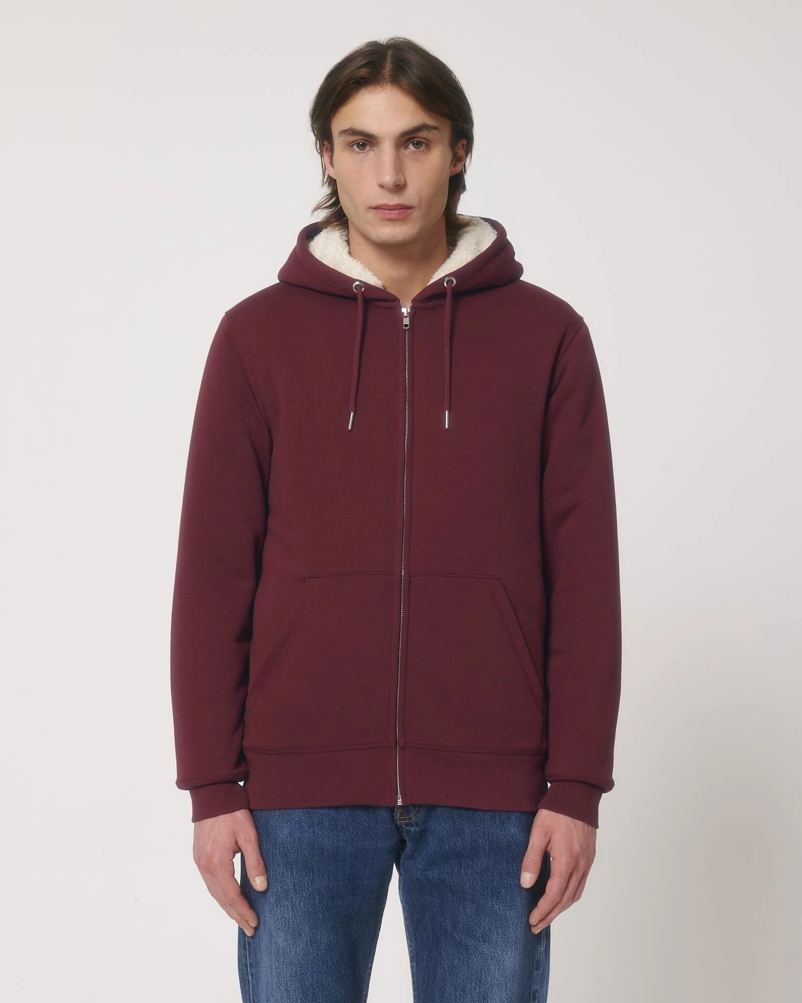 Sweatshirt zippbar Bio-Baumwolle Stanley/Stella Hygger zum Personalisieren - 11