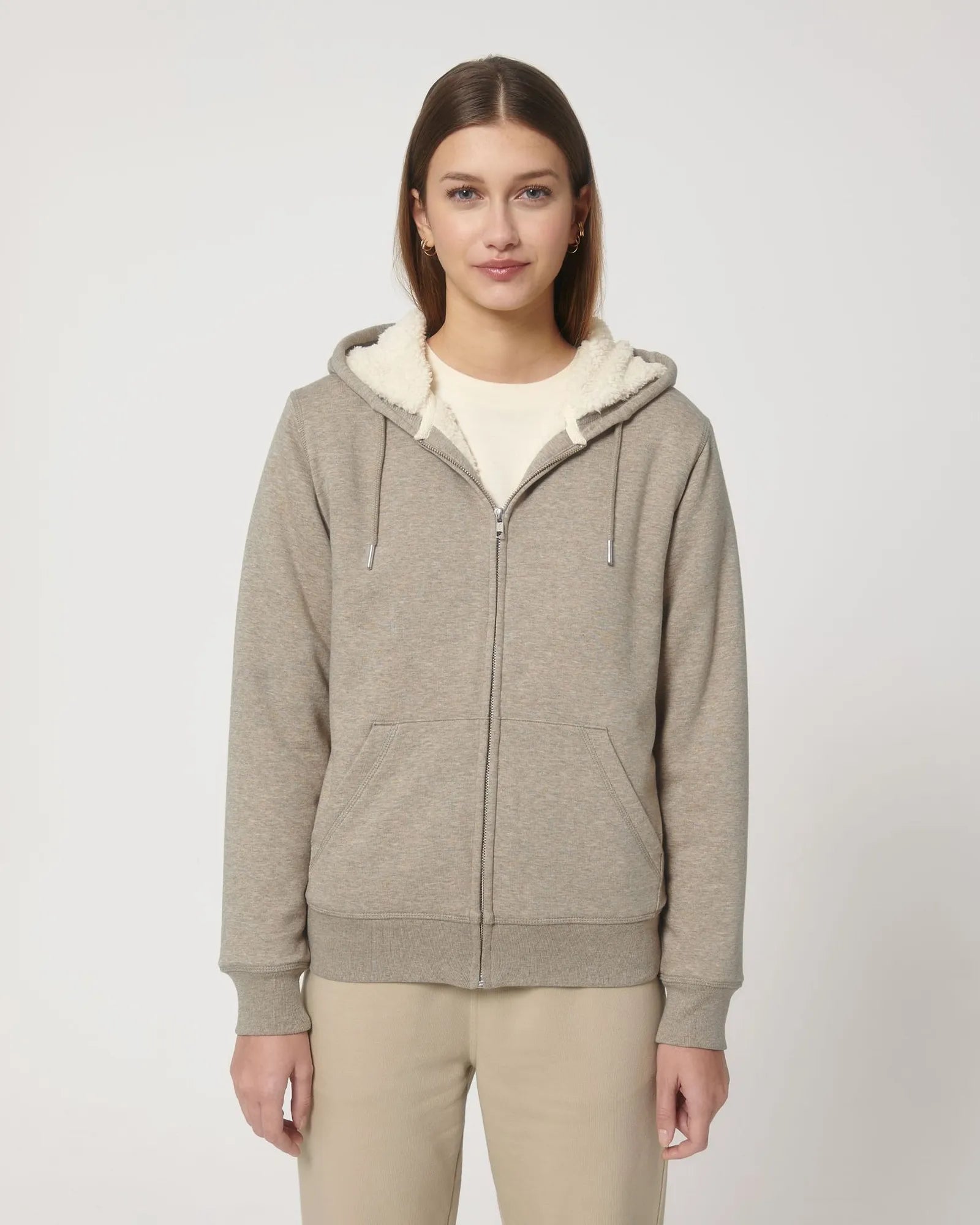 Sweatshirt zippbar Bio-Baumwolle Stanley/Stella Hygger zum Personalisieren - 16
