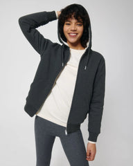 Sweatshirt zippbar Bio-Baumwolle Stanley/Stella Hygger zum Personalisieren - 20