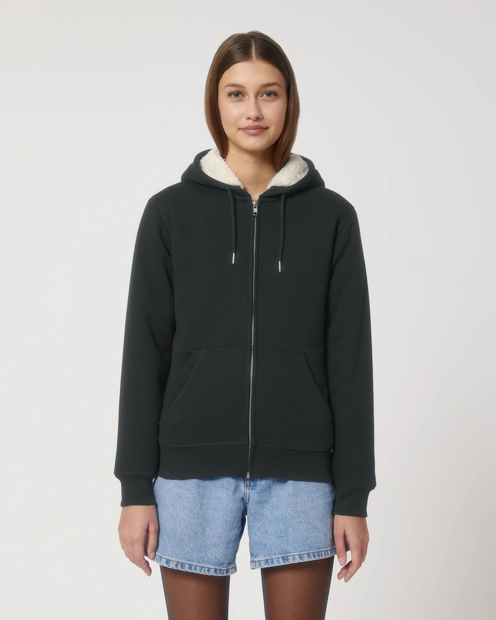 Sweatshirt zippbar Bio-Baumwolle Stanley/Stella Hygger zum Personalisieren - 3