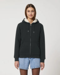 Sweatshirt zippbar Bio-Baumwolle Stanley/Stella Hygger zum Personalisieren - 3