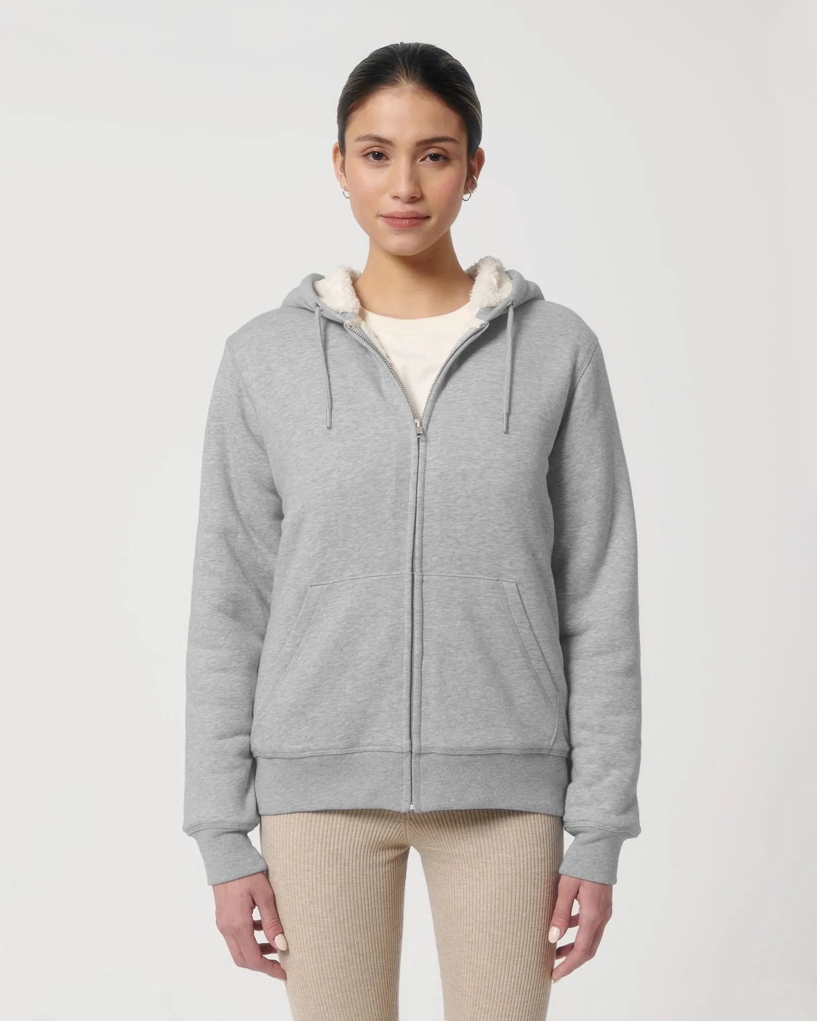 Sweatshirt zippbar Bio-Baumwolle Stanley/Stella Hygger zum Personalisieren - 9