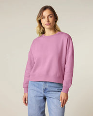 Sweatshirt Bio-Baumwolle Stanley/Stella Alma zum Personalisieren - Blasenkreide