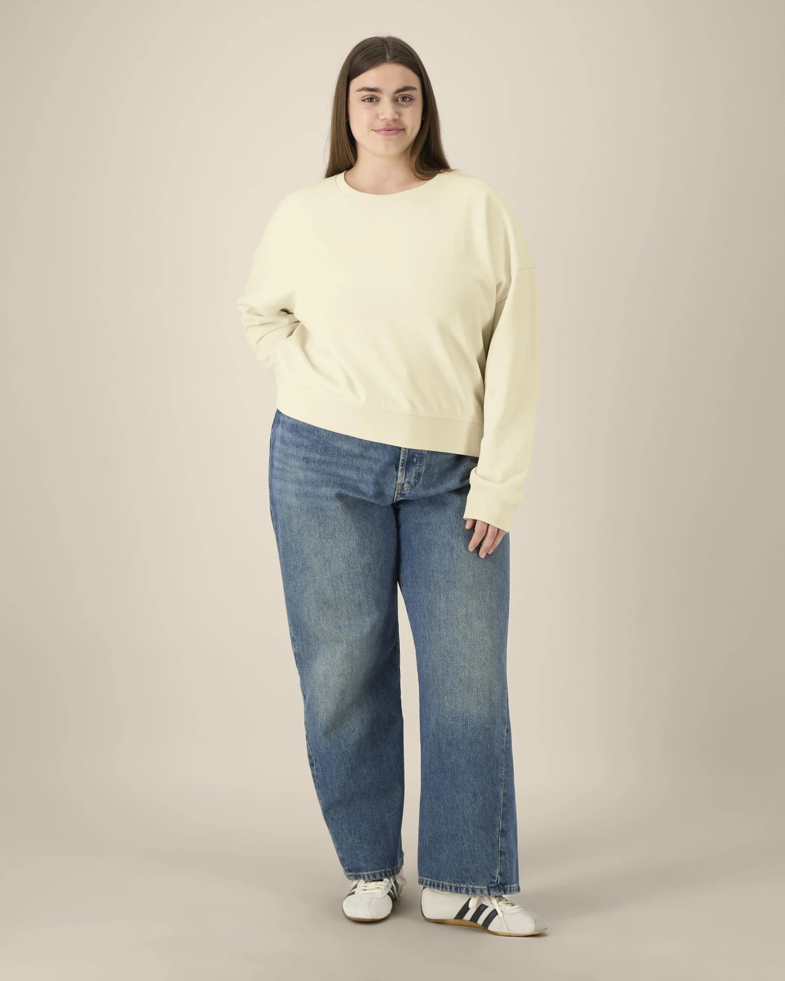 Sweatshirt Bio-Baumwolle Stanley/Stella Alma zum Personalisieren - Honigpapier