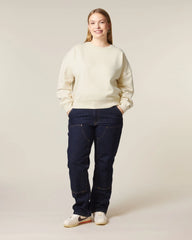 Sweatshirt Bio-Baumwolle Stanley/Stella Alma zum Personalisieren - Naturroh