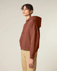 Hoodie Bio-Baumwolle Stanley/Stella Nora zum Personalisieren - Heritage Brown