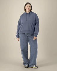 Hoodie Bio-Baumwolle Stanley/Stella Nora zum Personalisieren - Blaugrau