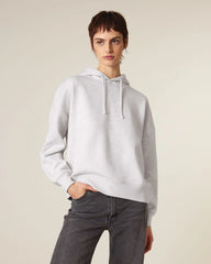 Hoodie Bio-Baumwolle Stanley/Stella Nora zum Personalisieren - Kühles Melange Grau