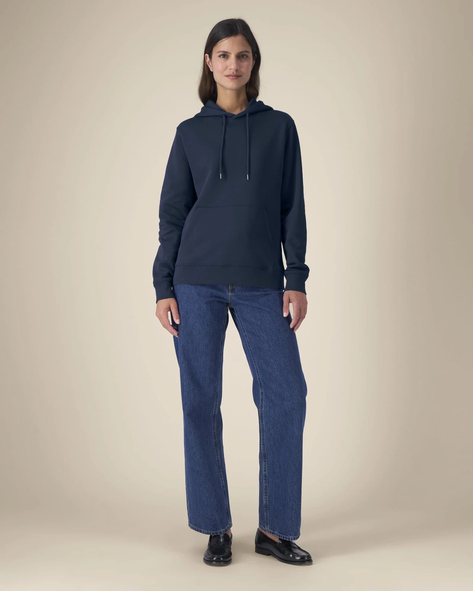 Sweatshirt recycelt Damen Gamechanger zum Personalisieren - Französische Marine