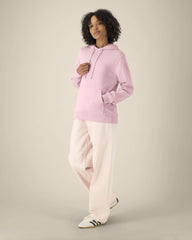 Sweatshirt recycelt Damen Gamechanger zum Personalisieren - Baumwollrosa