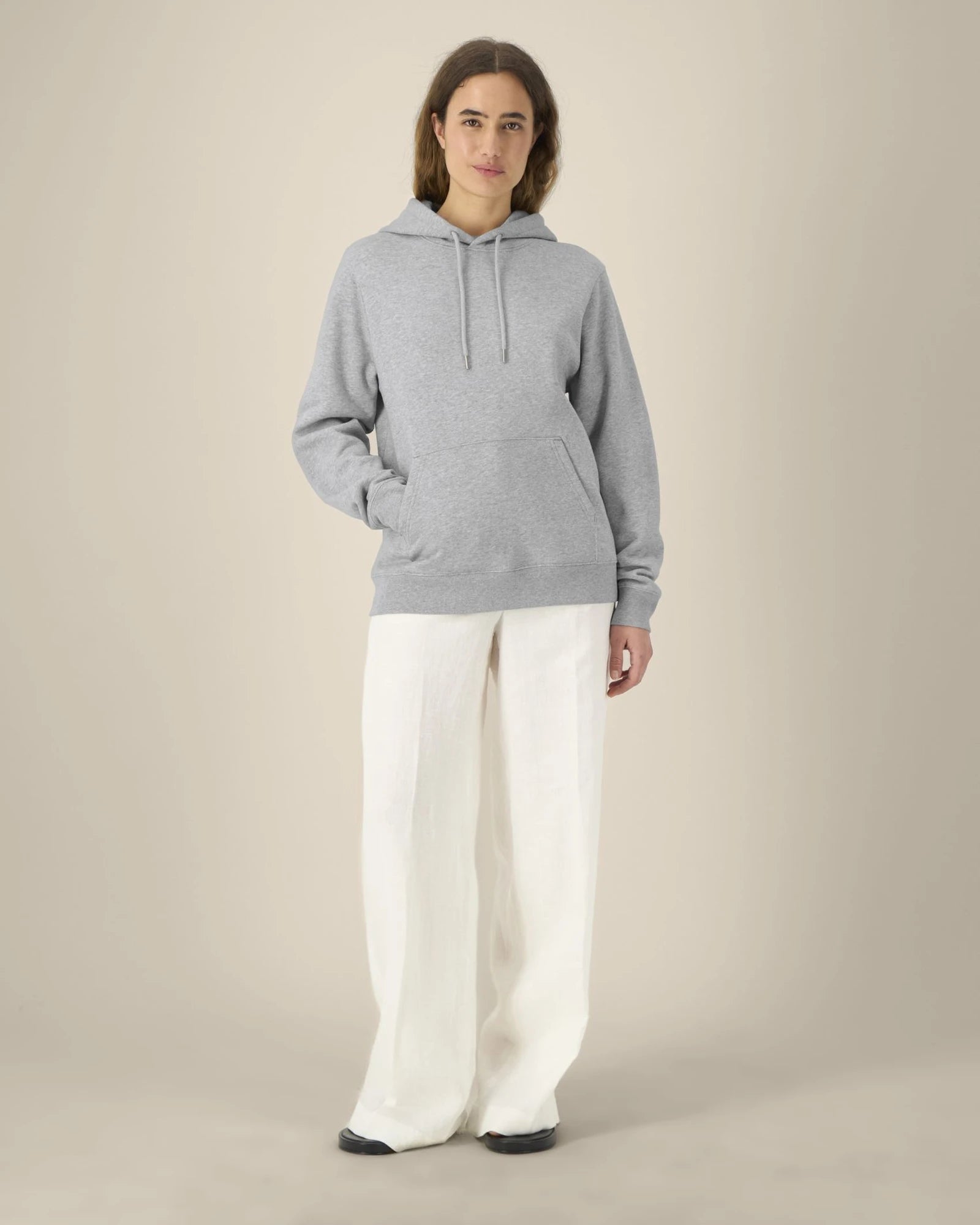 Sweatshirt recycelt Damen Gamechanger zum Personalisieren - Mélange Grau