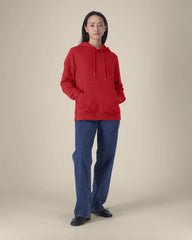 Sweatshirt recycelt Damen Gamechanger zum Personalisieren - Rot
