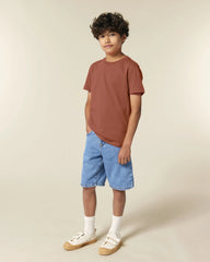 T-Shirt Kinder Bio-Baumwolle Stanley/Stella Mini Creator zum Personalisieren - Heritage Brown