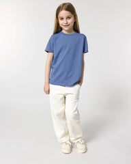 T-Shirt Kinder Bio-Baumwolle Stanley/Stella Mini Creator zum Personalisieren - Helles Blau