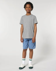 T-Shirt Kinder Bio-Baumwolle Stanley/Stella Mini Creator zum Personalisieren - Mélange Grau