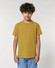 T-Shirt Kinder Bio-Baumwolle Stanley/Stella Mini Creator zum Personalisieren - Ocker