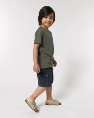 T-Shirt Kinder Bio-Baumwolle Stanley/Stella Mini Creator zum Personalisieren - Khaki