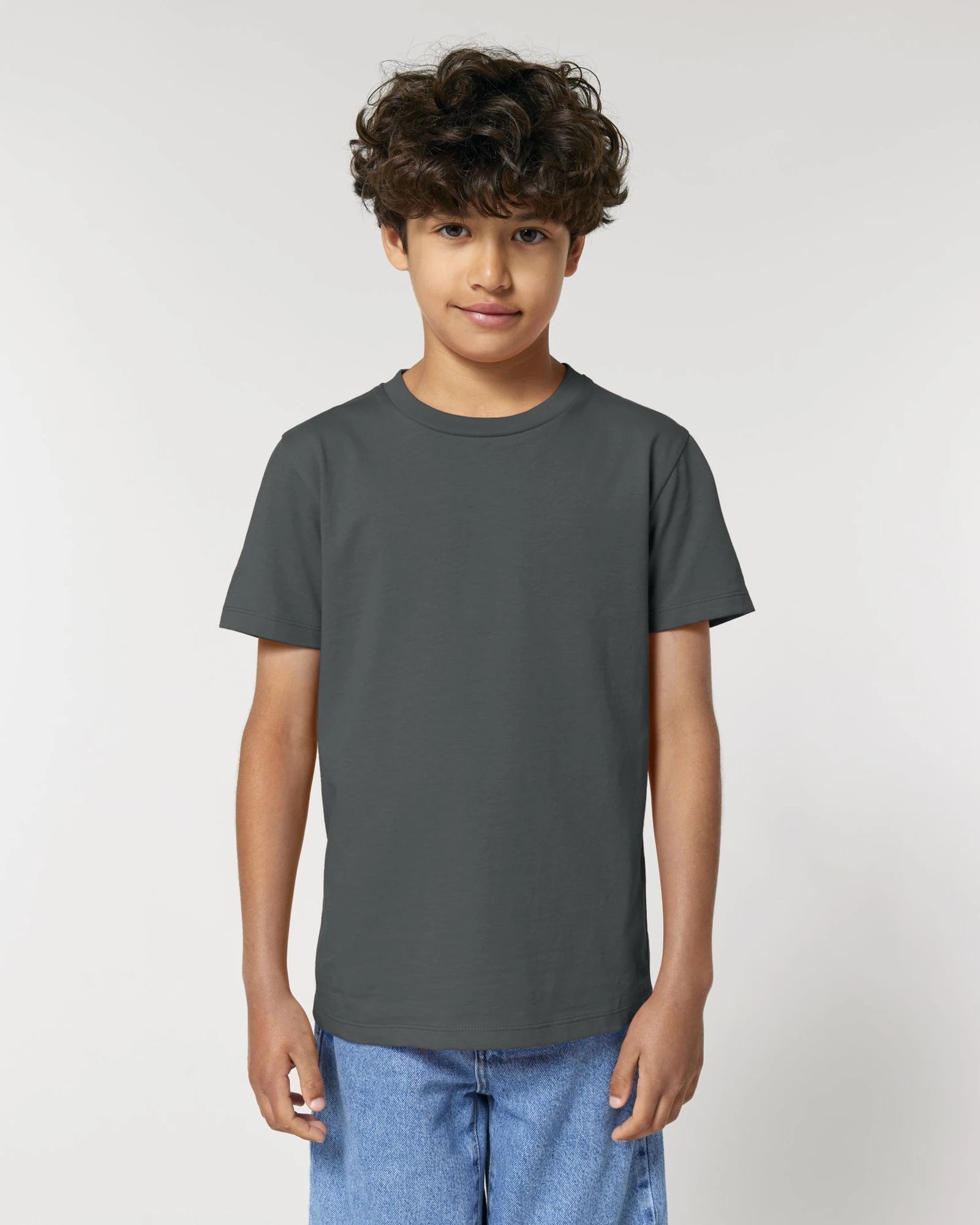 T-Shirt Kinder Bio-Baumwolle Stanley/Stella Mini Creator zum Personalisieren - Anthrazit