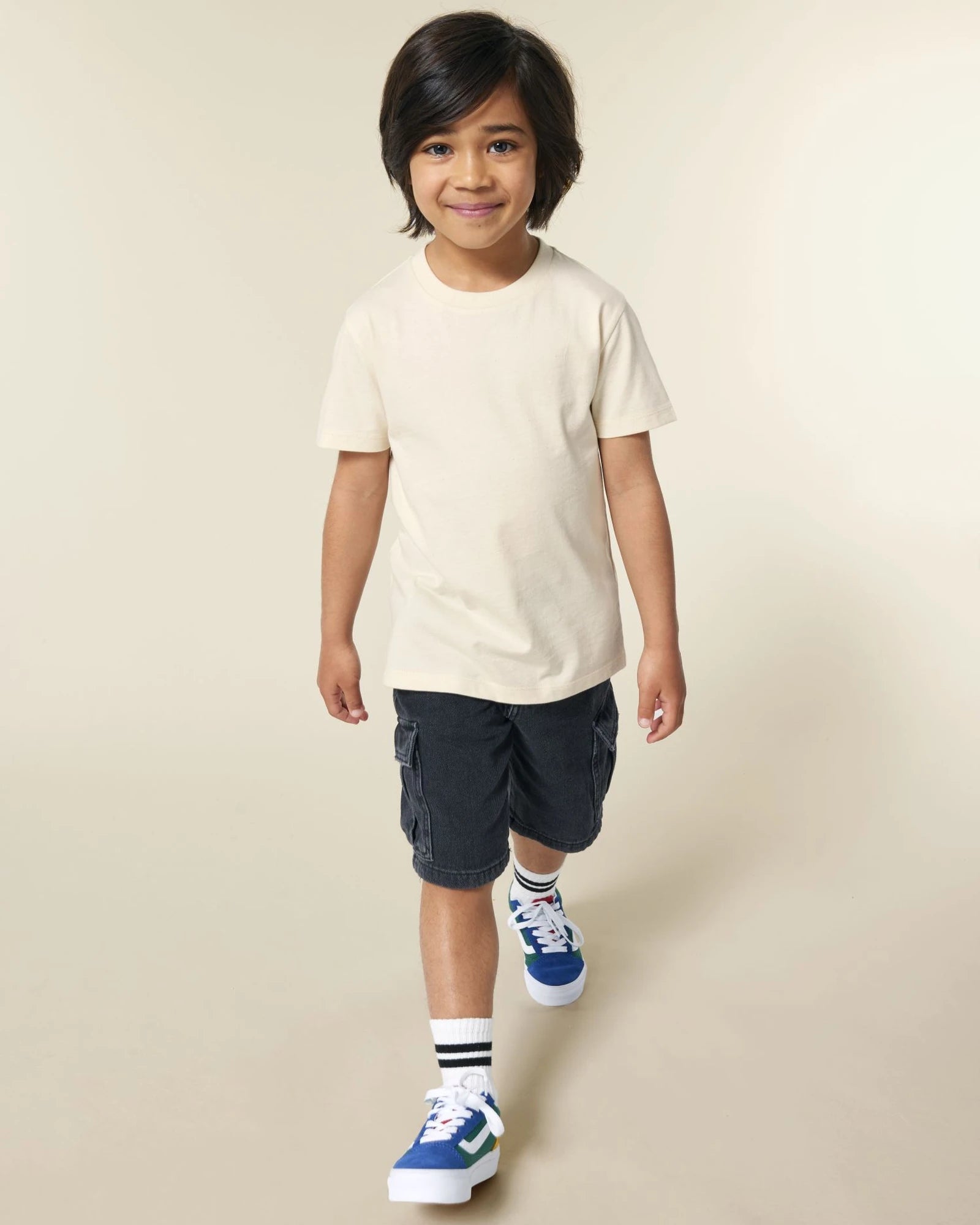 T-Shirt Kinder Bio-Baumwolle Stanley/Stella Mini Creator zum Personalisieren - Naturroh