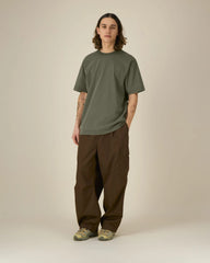 T-Shirt langarm Bio-Baumwolle Stanley/Stella Freestyler zum Personalisieren - G. Gefärbt Khaki
