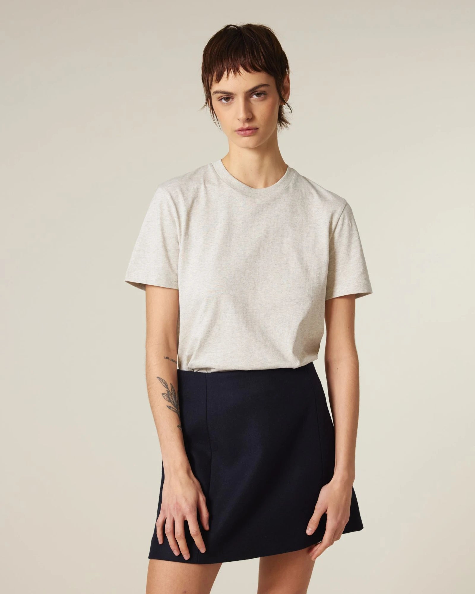 T-Shirt Bio-Baumwolle Stanley/Stella Creator 2.0 zum Personalisieren - Heather Haze