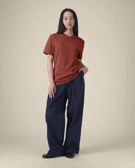T-Shirt Bio-Baumwolle Stanley/Stella Creator 2.0 zum Personalisieren - Erdrot