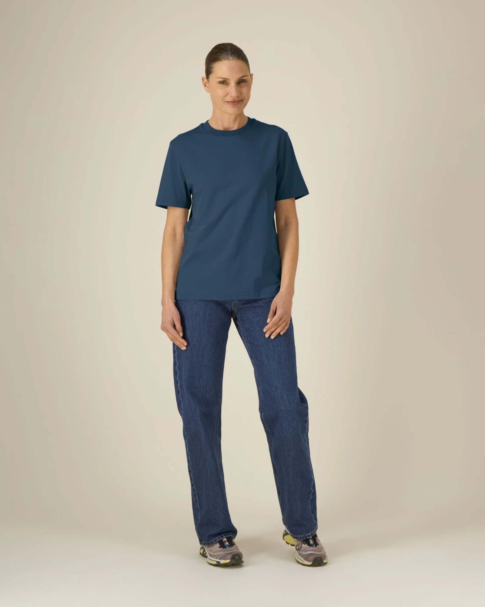 T-Shirt Bio-Baumwolle Stanley/Stella Creator 2.0 zum Personalisieren - Tiefes Teal