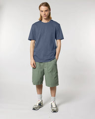 T-Shirt Bio-Baumwolle Stanley/Stella Creator 2.0 zum Personalisieren - Dunkel Heather Blau