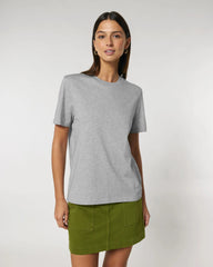 T-Shirt Bio-Baumwolle Stanley/Stella Creator 2.0 zum Personalisieren - Mélange Grau