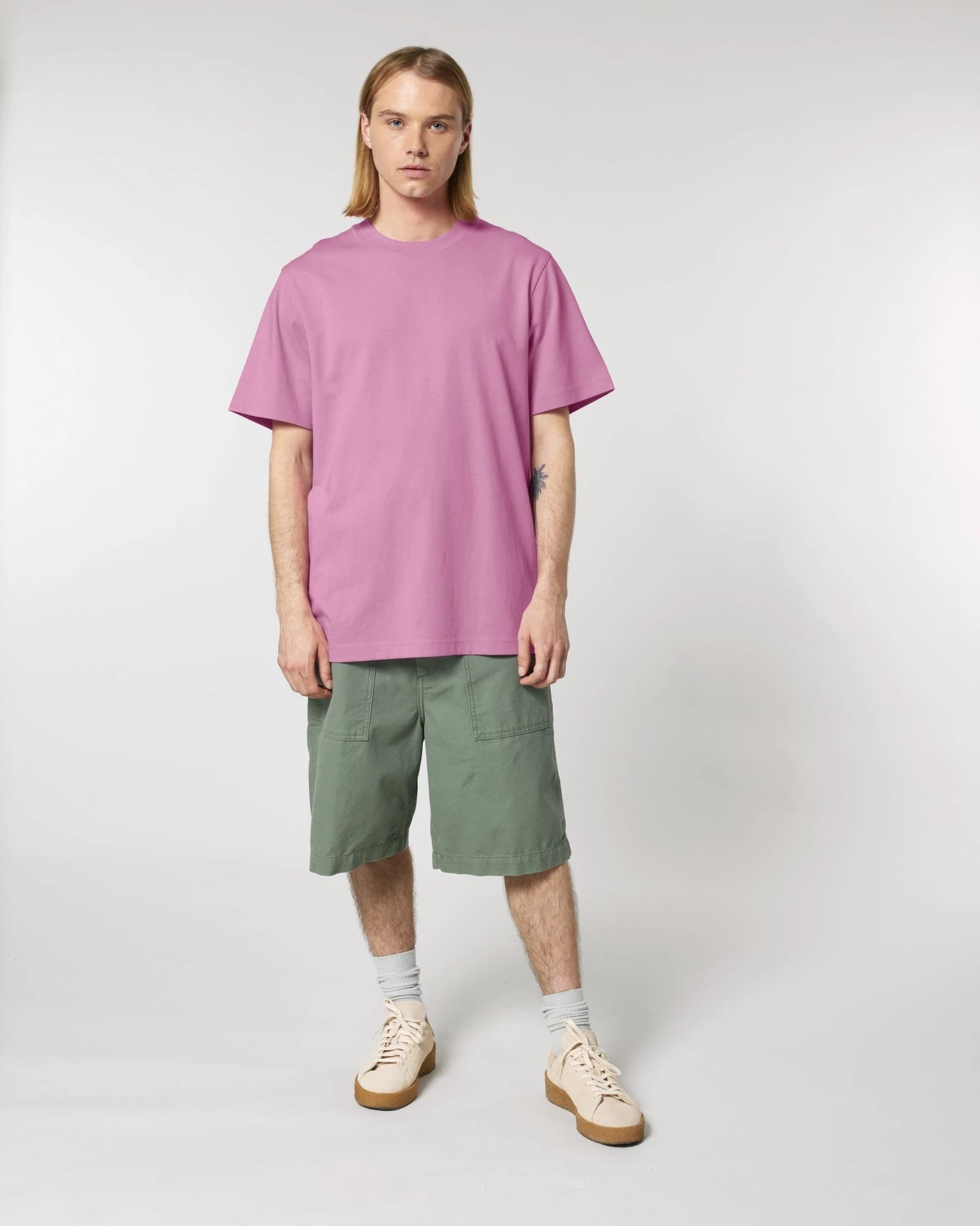 T-Shirt Bio-Baumwolle Stanley/Stella Sparker 2.0 zum Personalisieren - Blasenkreide