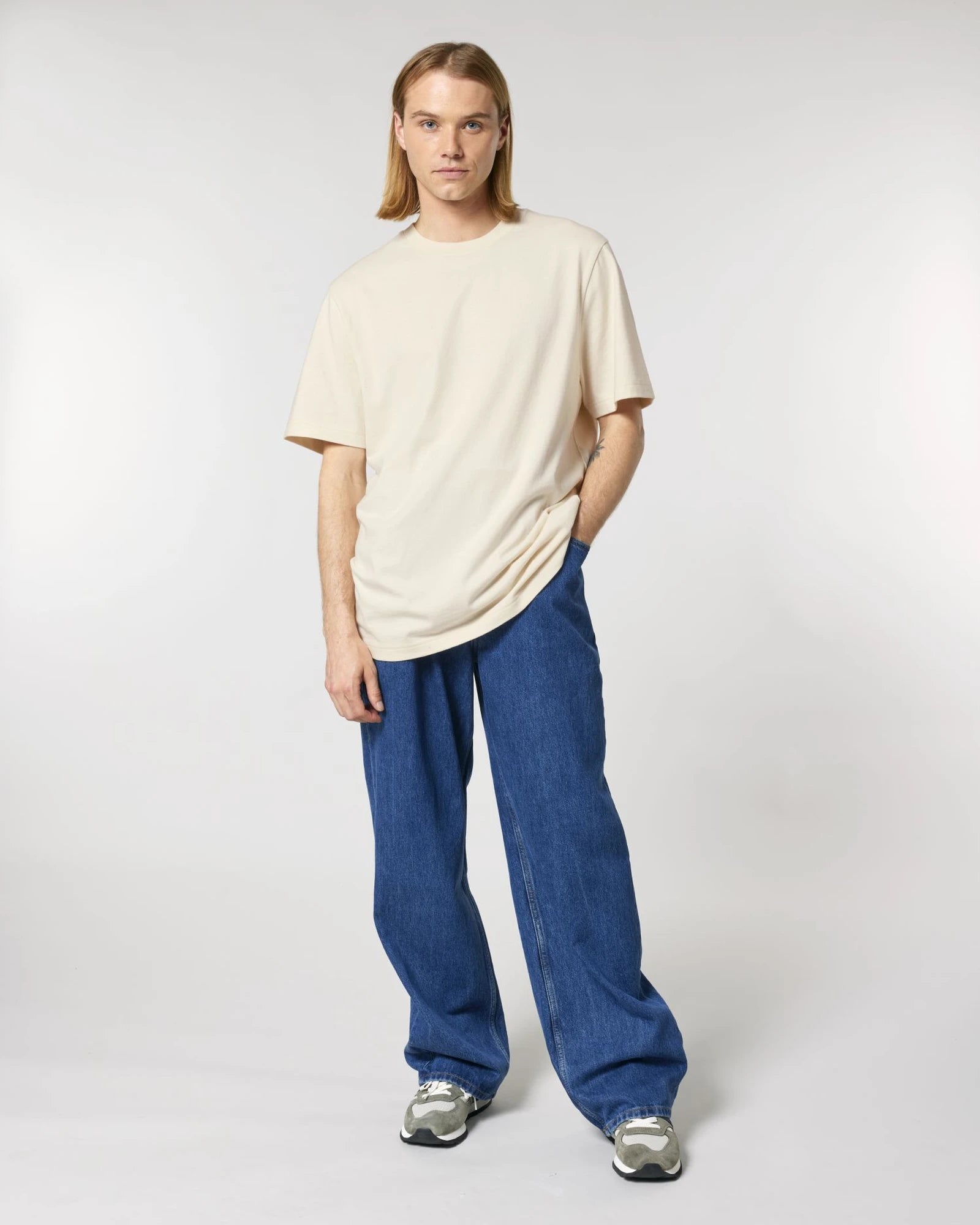 T-Shirt Bio-Baumwolle Stanley/Stella Sparker 2.0 zum Personalisieren - Naturroh