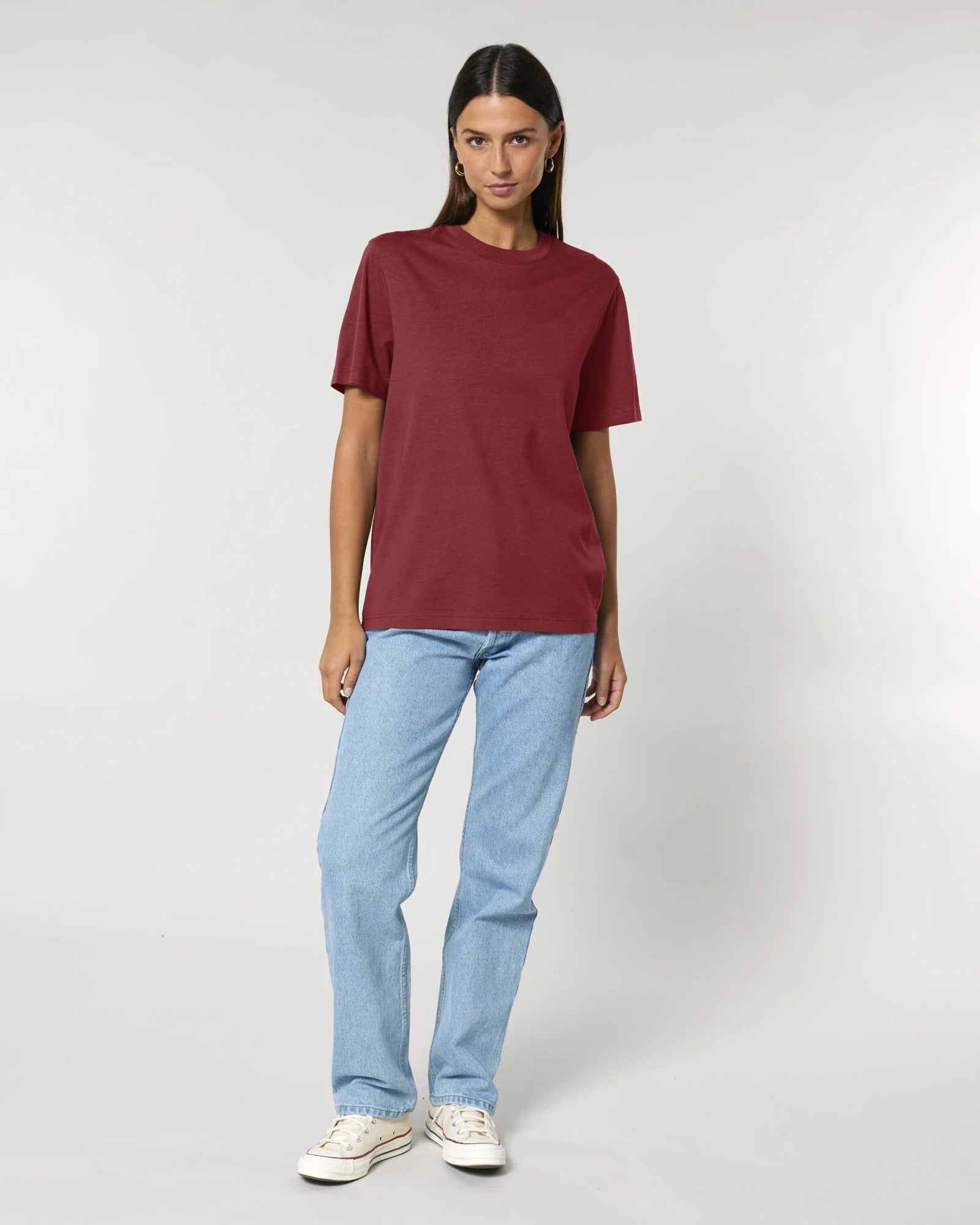 T-Shirt Bio-Baumwolle Stanley/Stella Sparker 2.0 zum Personalisieren - Rote Erde
